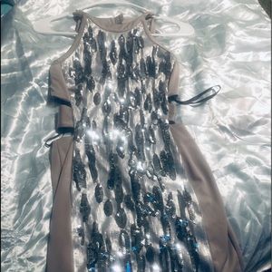 Bebe sexy shimmer dress